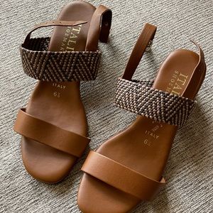 ITALIAN Shoemakers heeled sandals